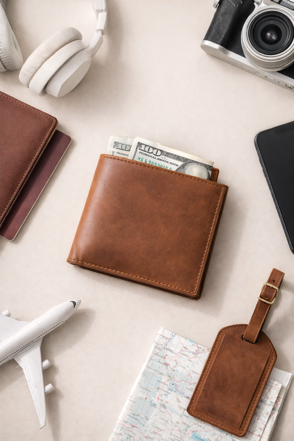 Leather Travel Wallet – Essential Edition